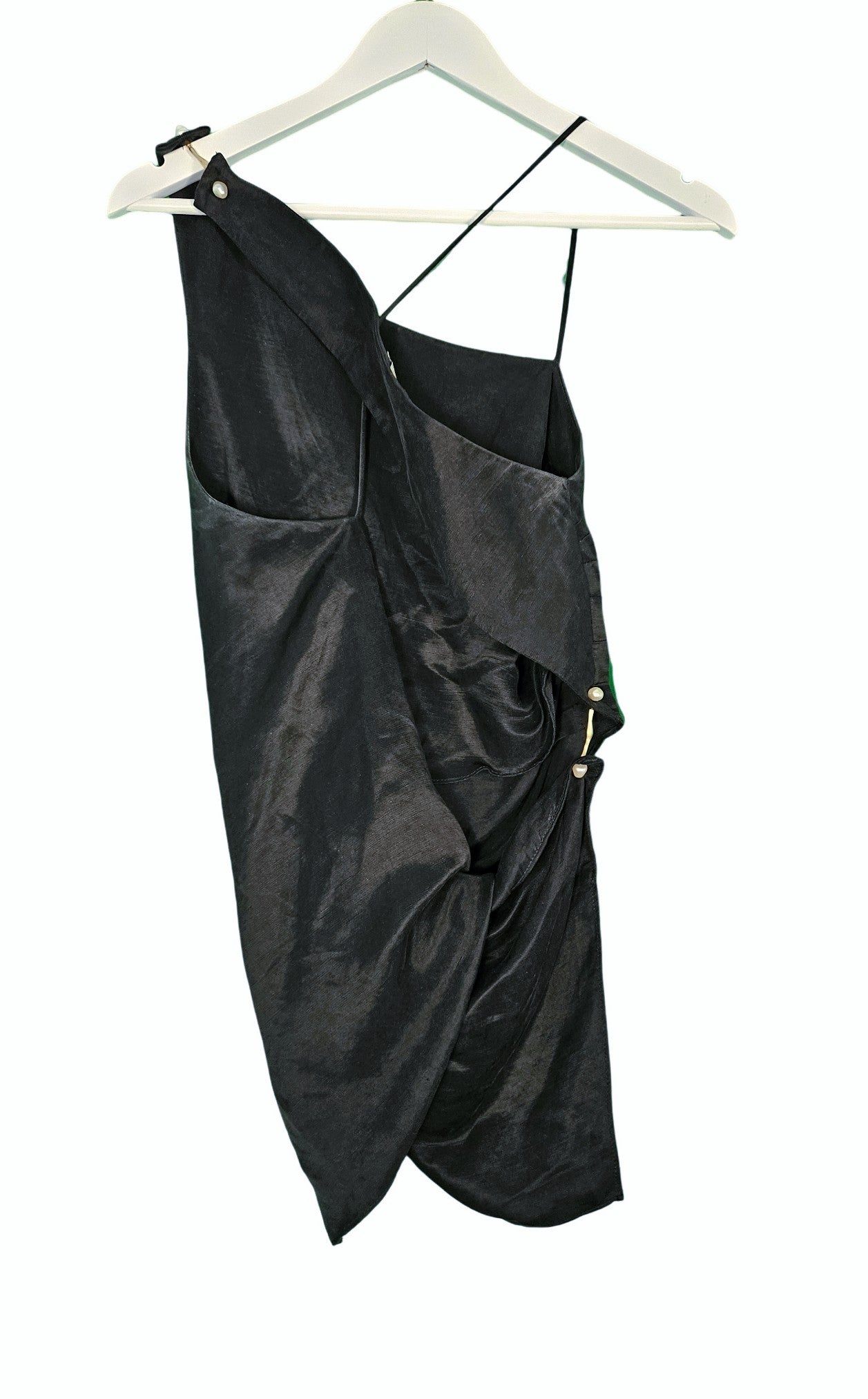 Aje Allure Asymmetrical Draped Cami