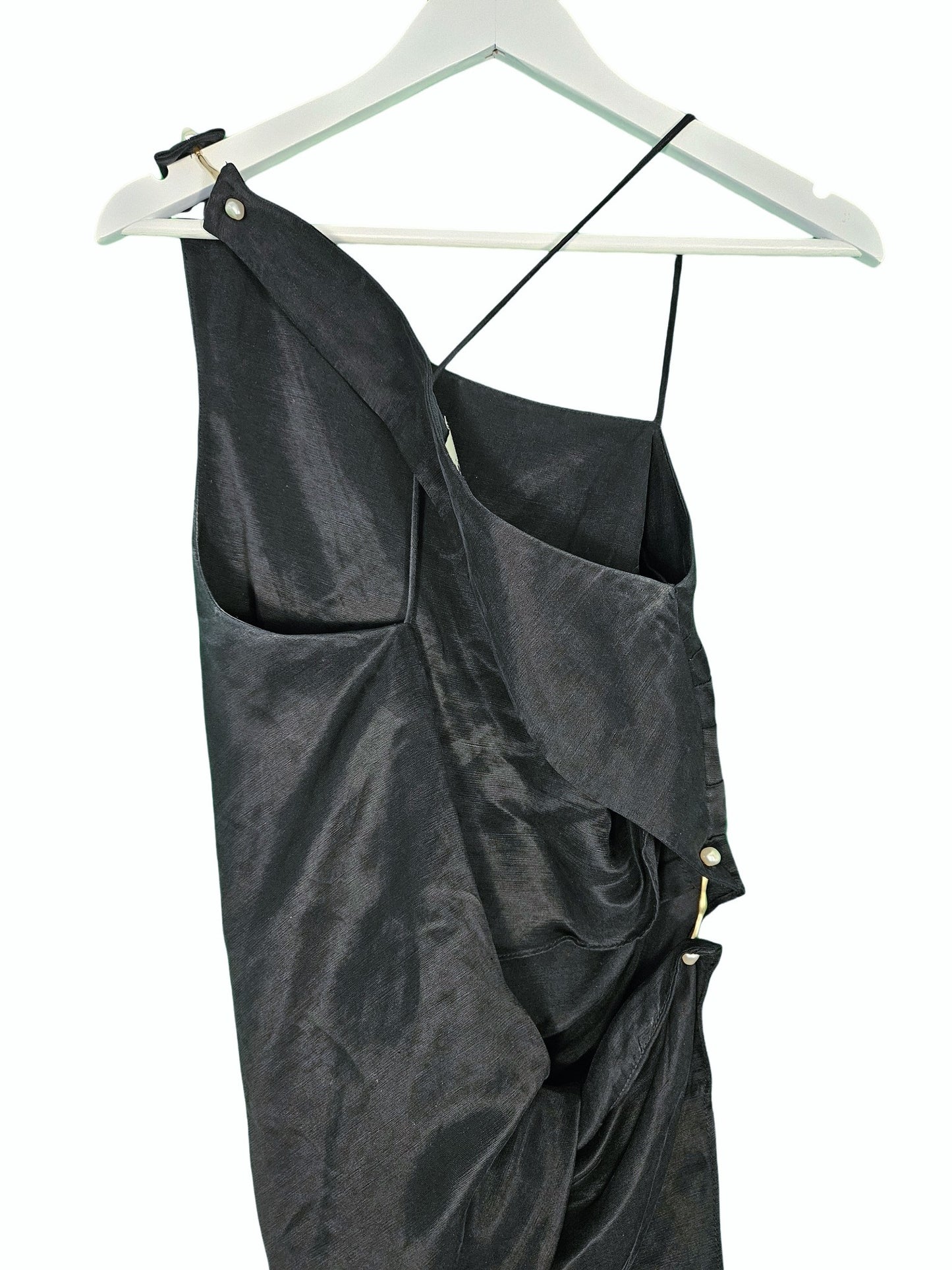 Aje Allure Asymmetrical Draped Cami