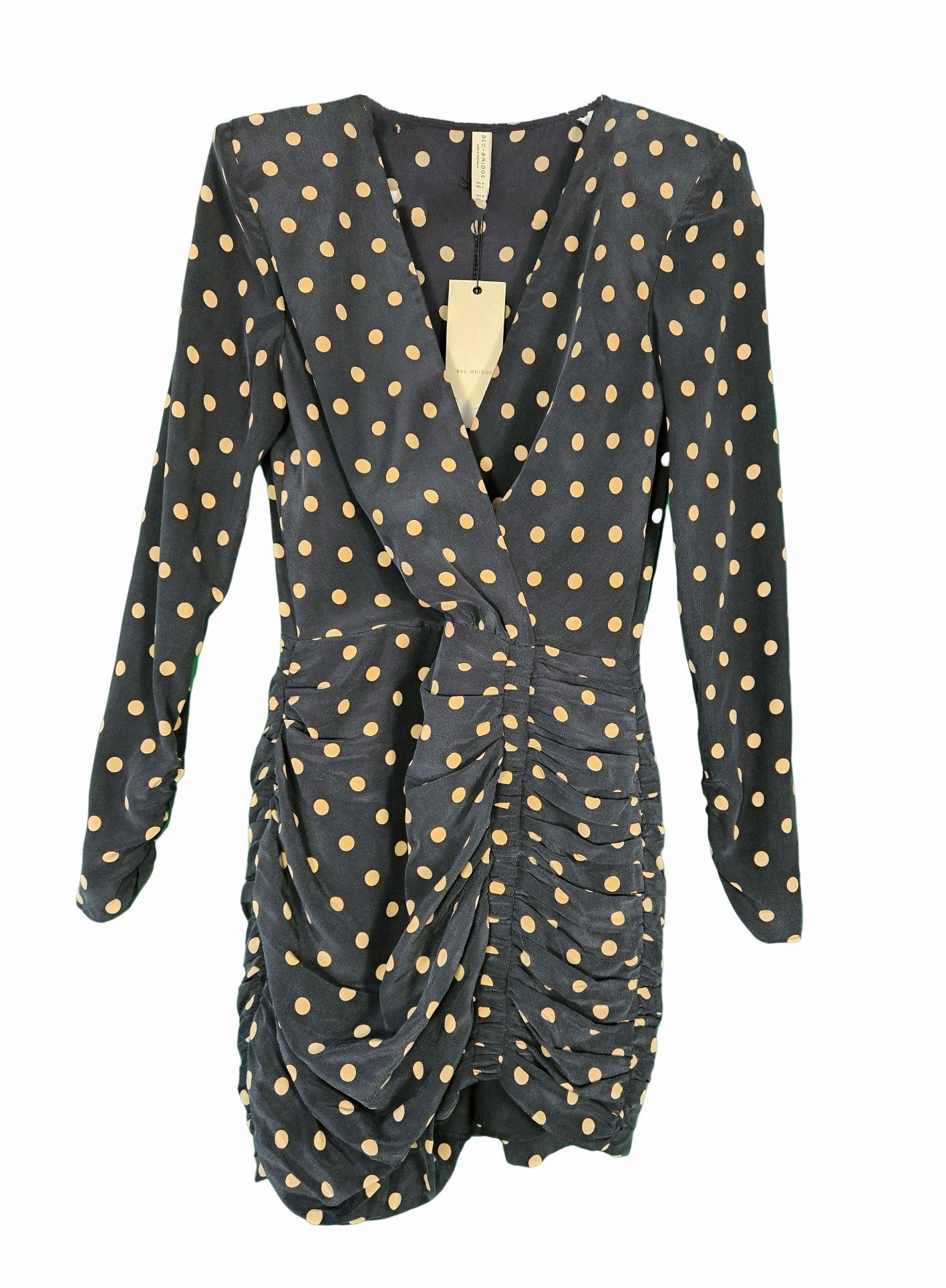 bec and bridge polka dot mini dress Hadleigh Cream Polka Dot Mini Dress - 14