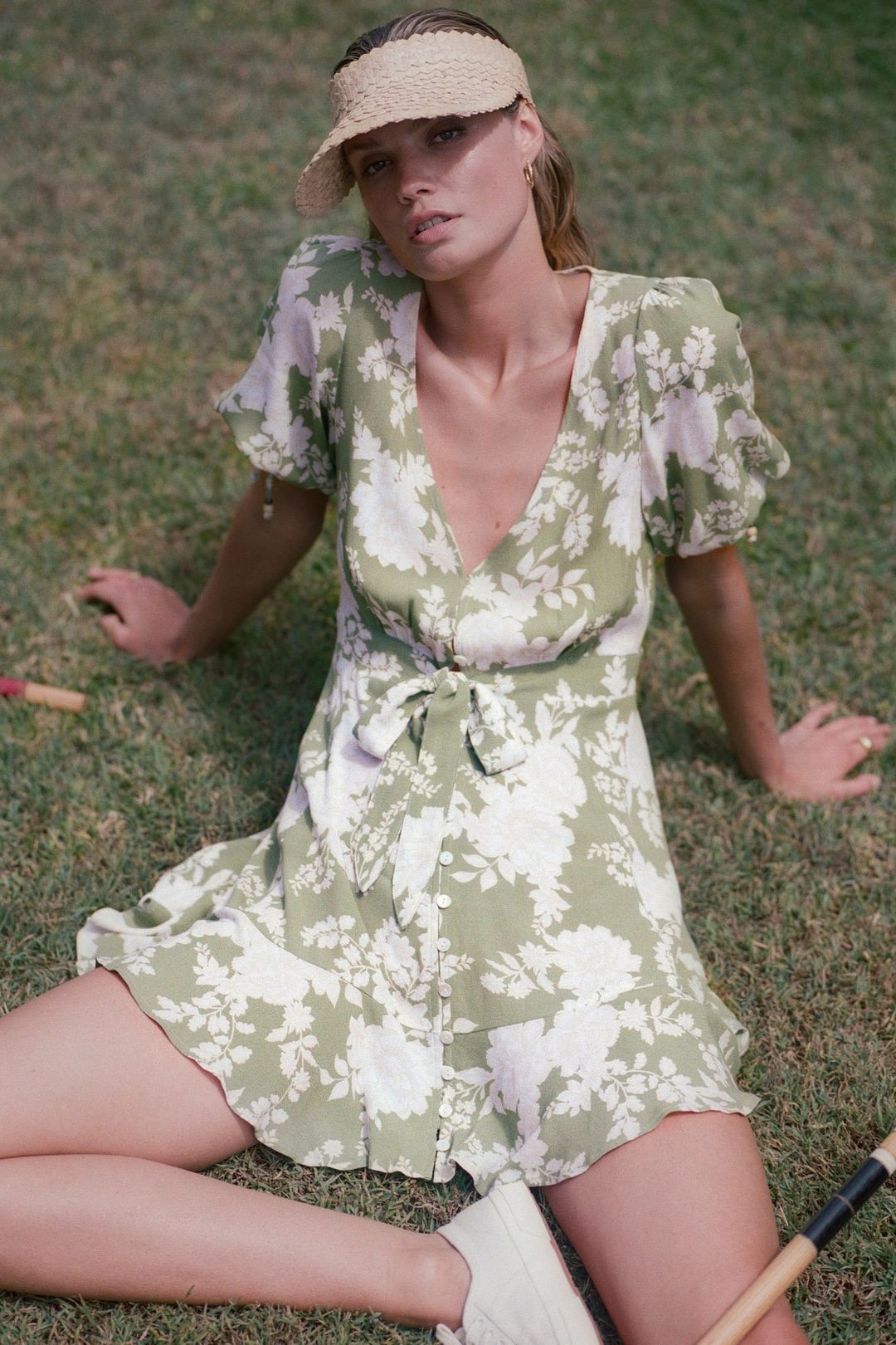 Kivari Yara Floral Mini Dress