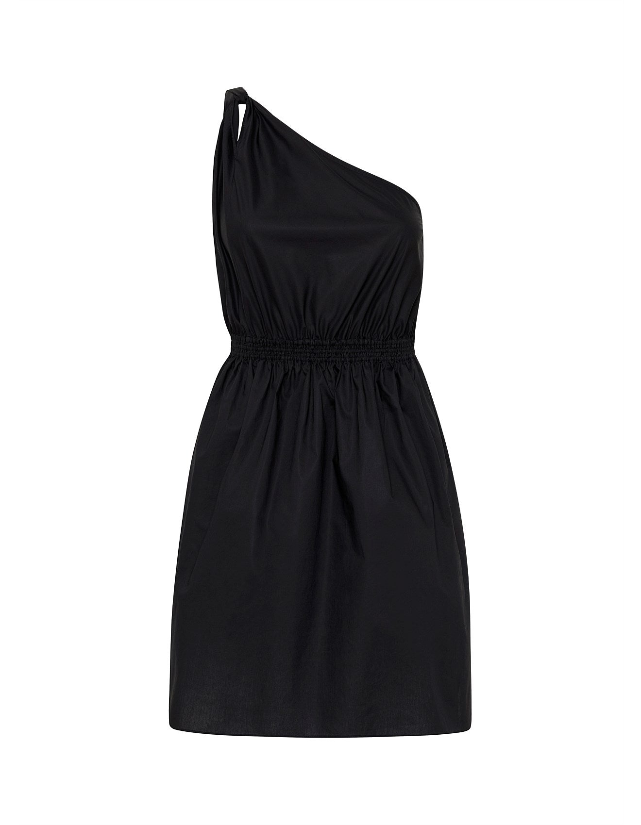 Matteau Twist Shoulder Mini Dress
