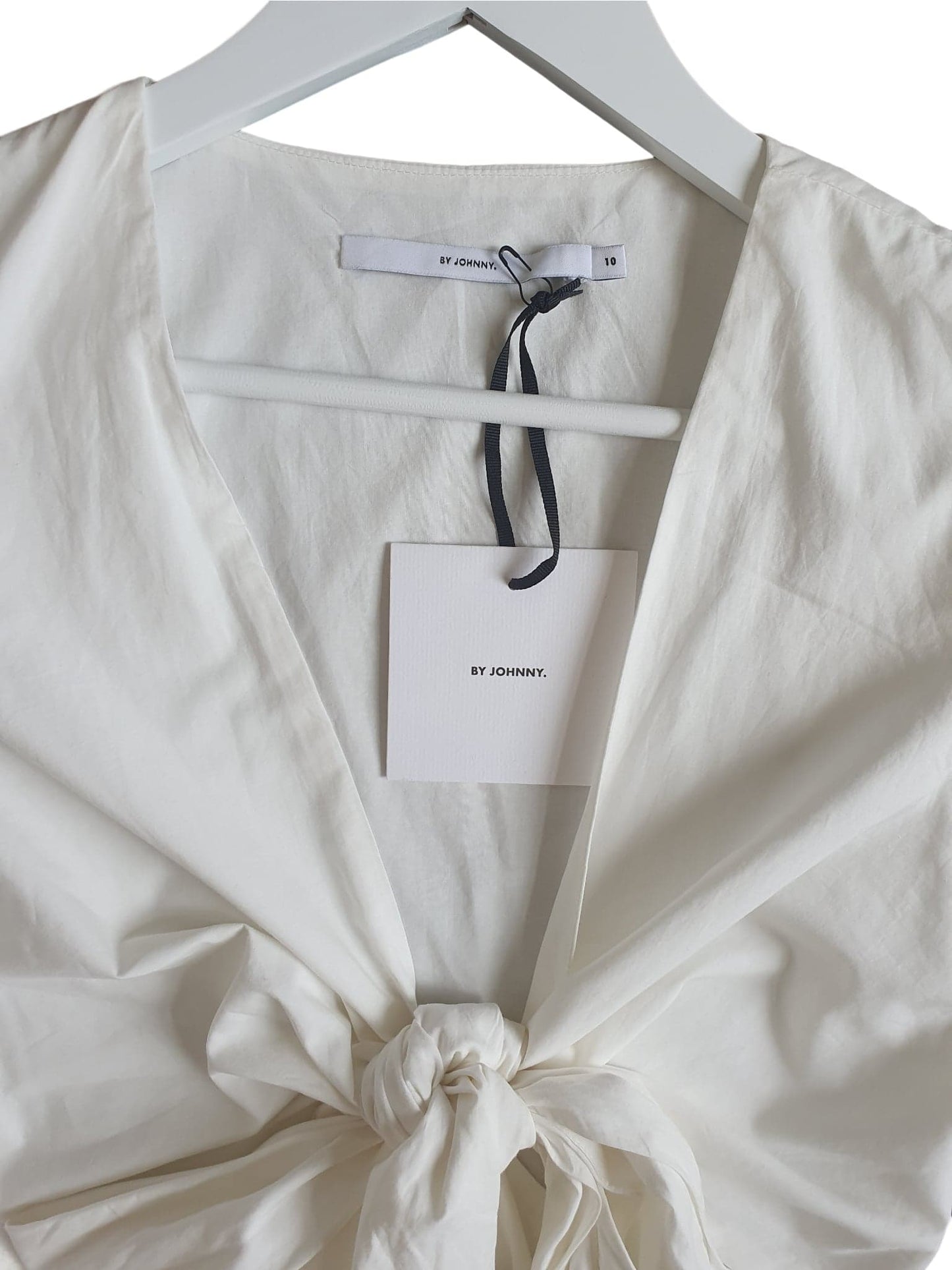 Second hand By Johnny Cotton Tie Top available at Restitched