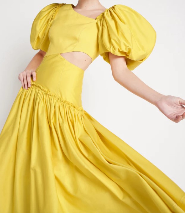 Second hand Aje chateau cut out midi dress available on Restitched