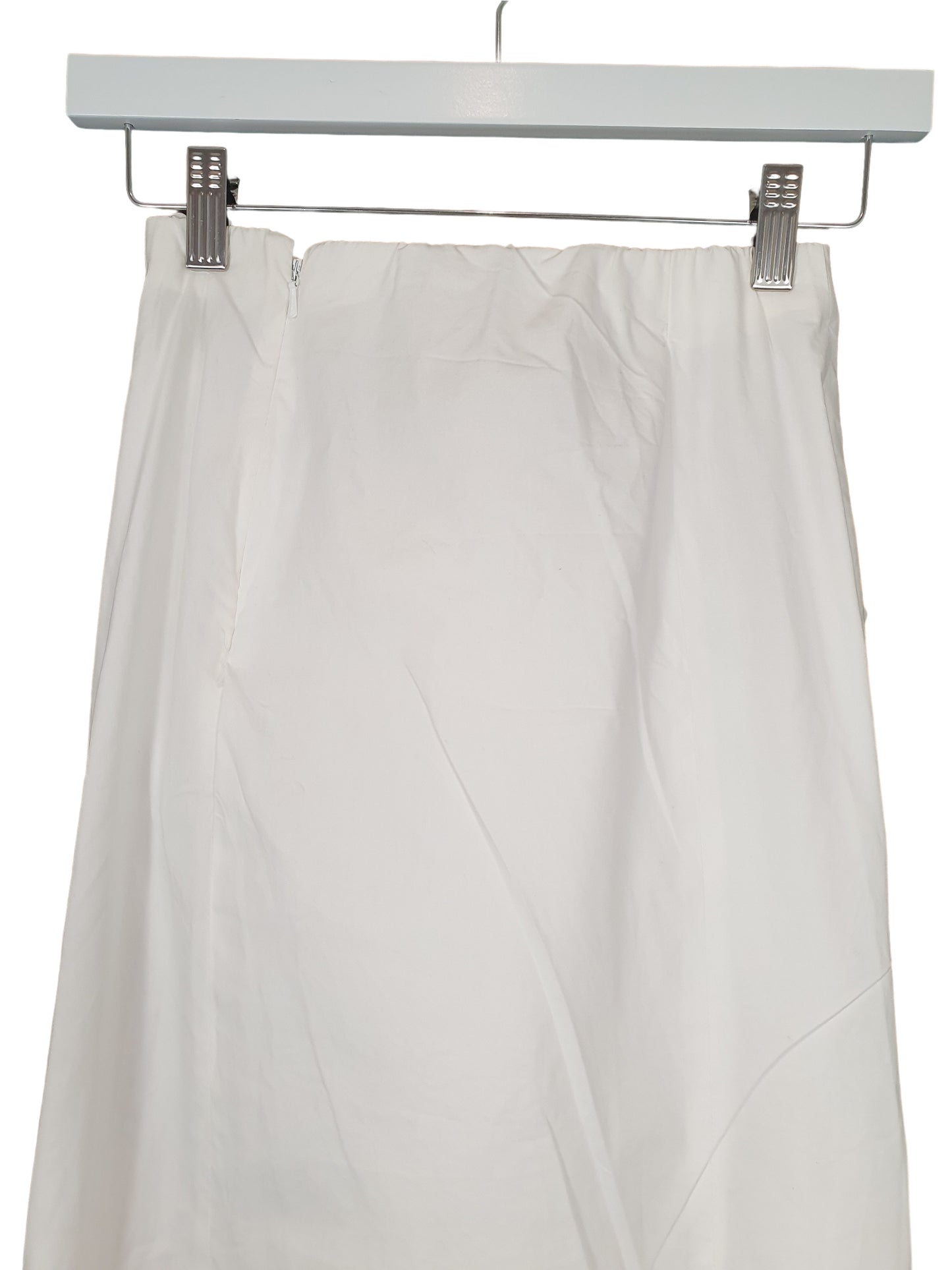Second hand Scanlan Theodore White Cotton Skirt available at Restitched