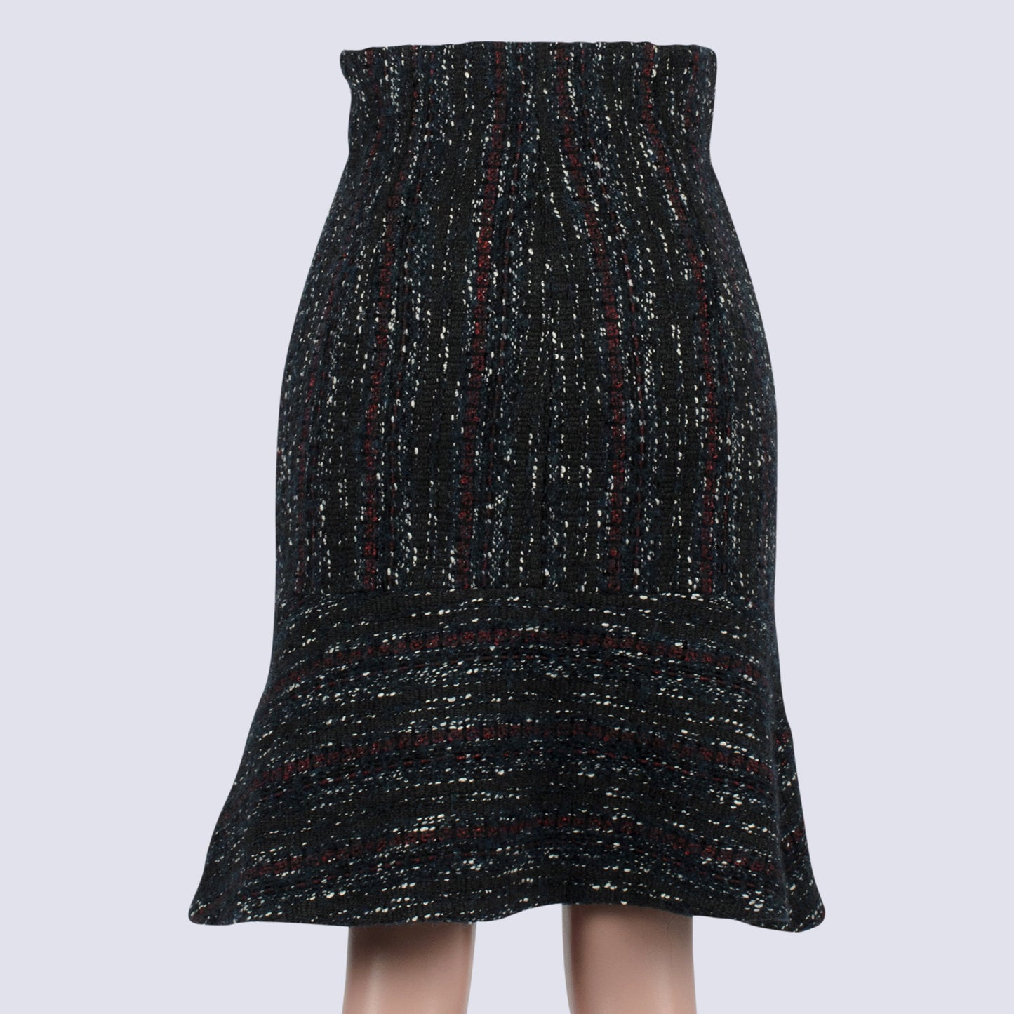 Second hand Scanlan Theodore Brown Wool Blend Skirt available at Restitched