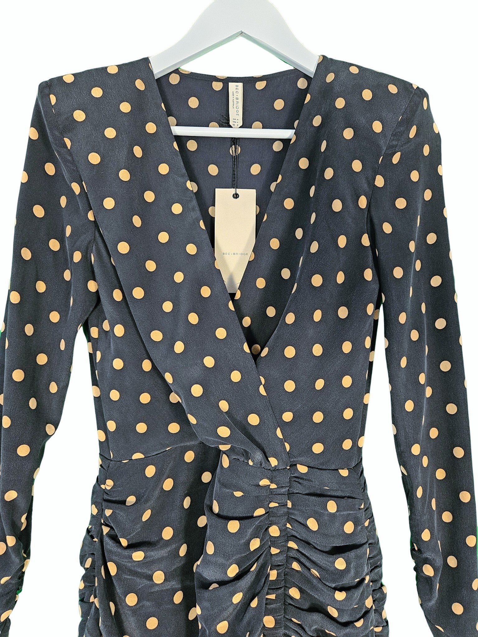 Bec + Bridge Paradis Long Sleeve Mini Dress Restitched Bec + Bridge Paradis Long Sleeve Mini Dress Restitched