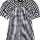 Lee Mathews Bessie Check Mini Dress