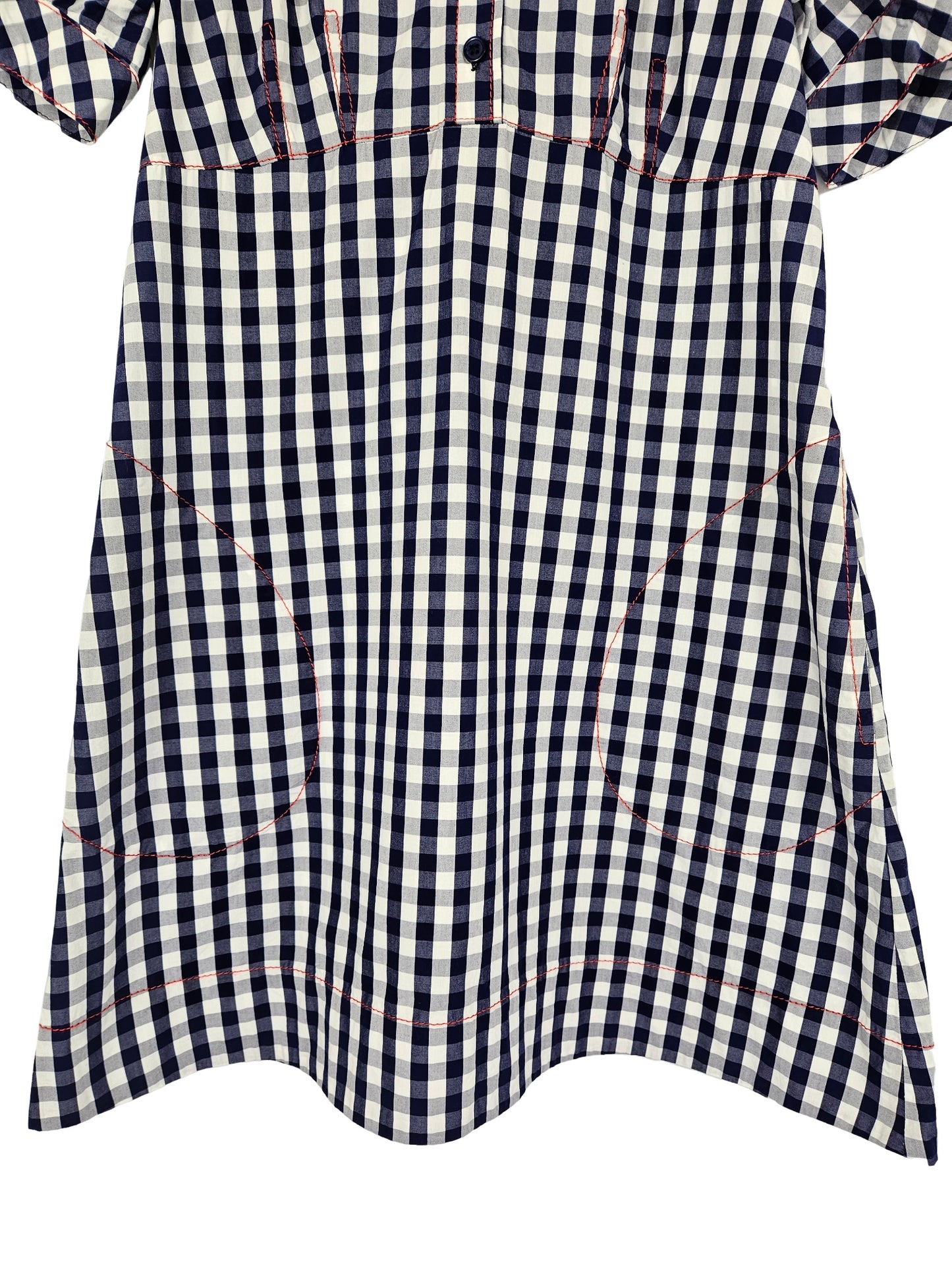 Lee Mathews Bessie Check Mini Dress