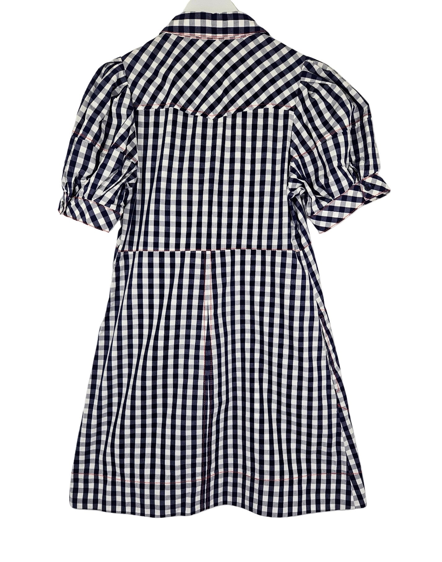 Lee Mathews Bessie Check Mini Dress