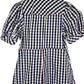 Lee Mathews Bessie Check Mini Dress