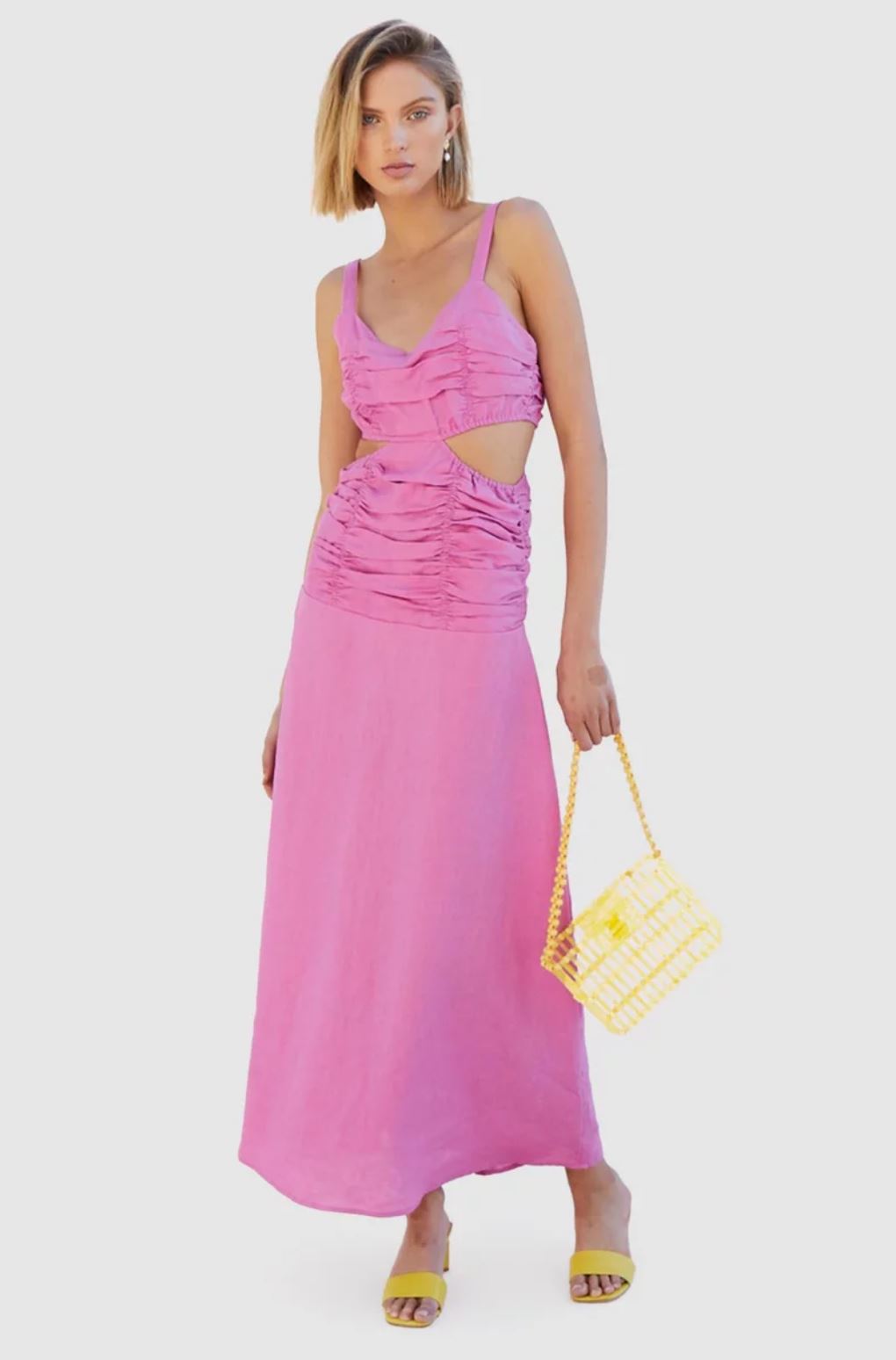 Suboo Aster Cut Out Maxi Dress – Restitched