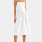 Venroy V Waist Cotton Dress