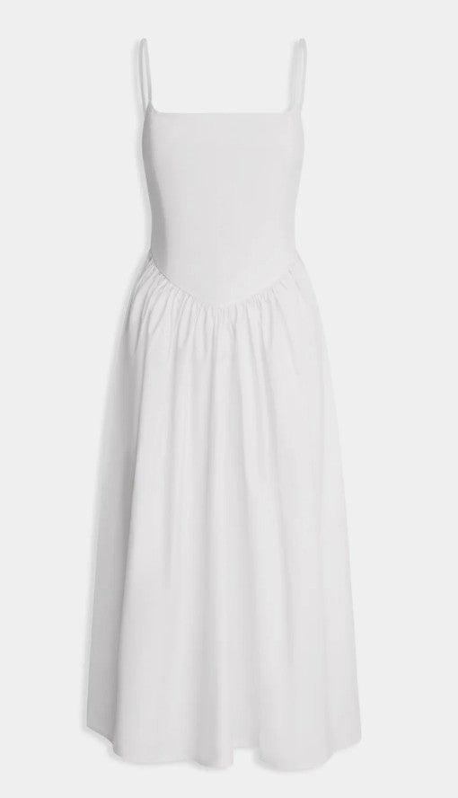 Venroy V Waist Cotton Dress