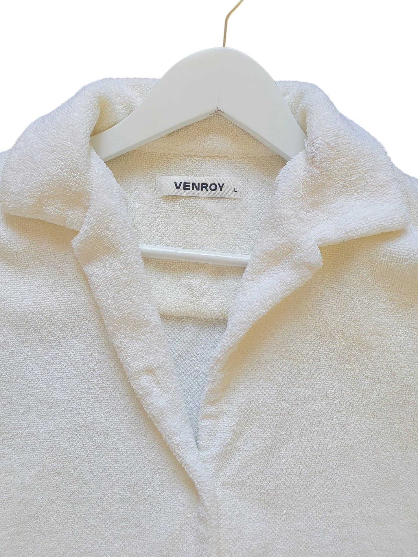 Second hand Venroy Woven Terry Shirt available at Restitched