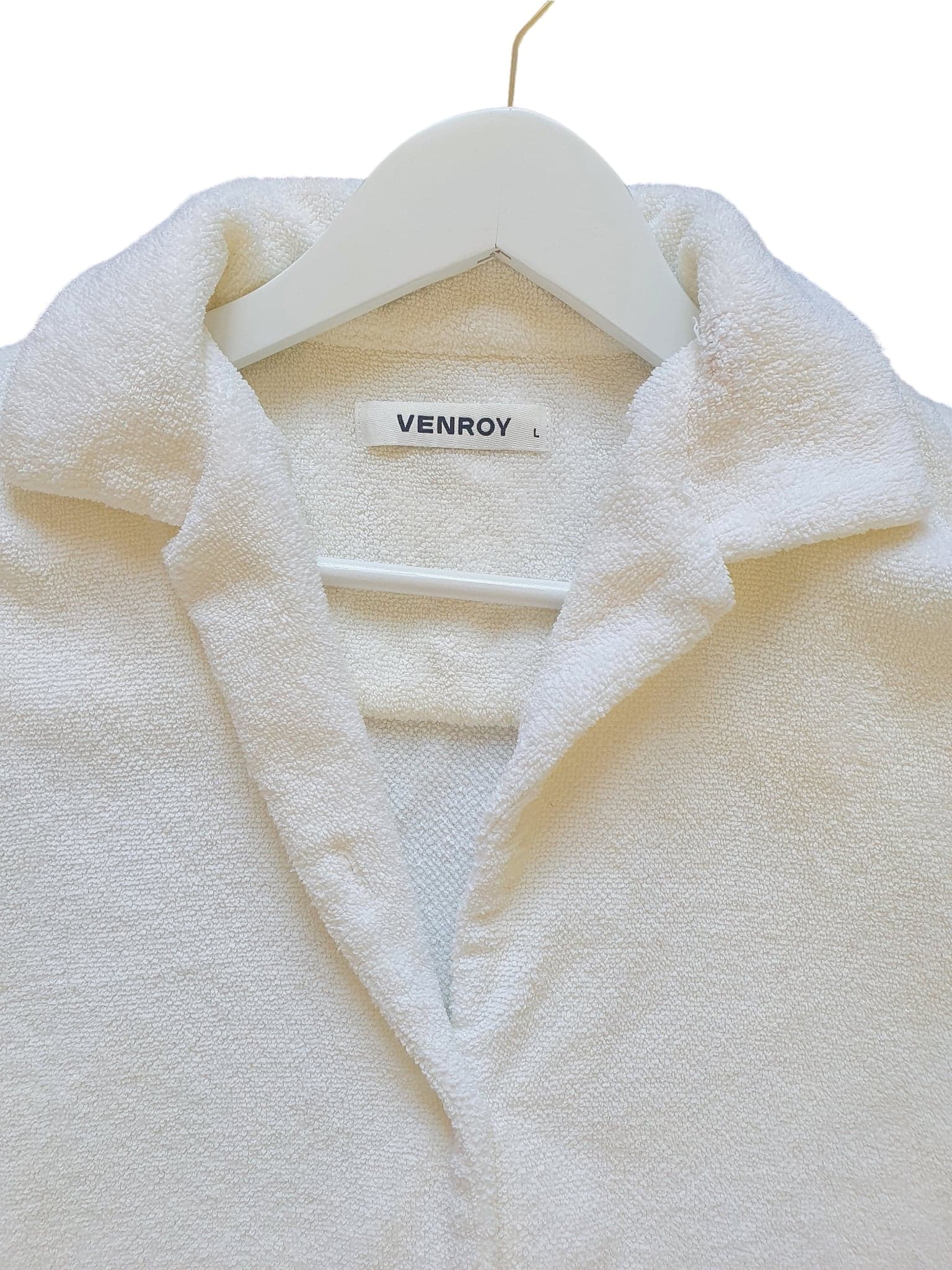 Second hand Venroy Woven Terry Shirt available at Restitched