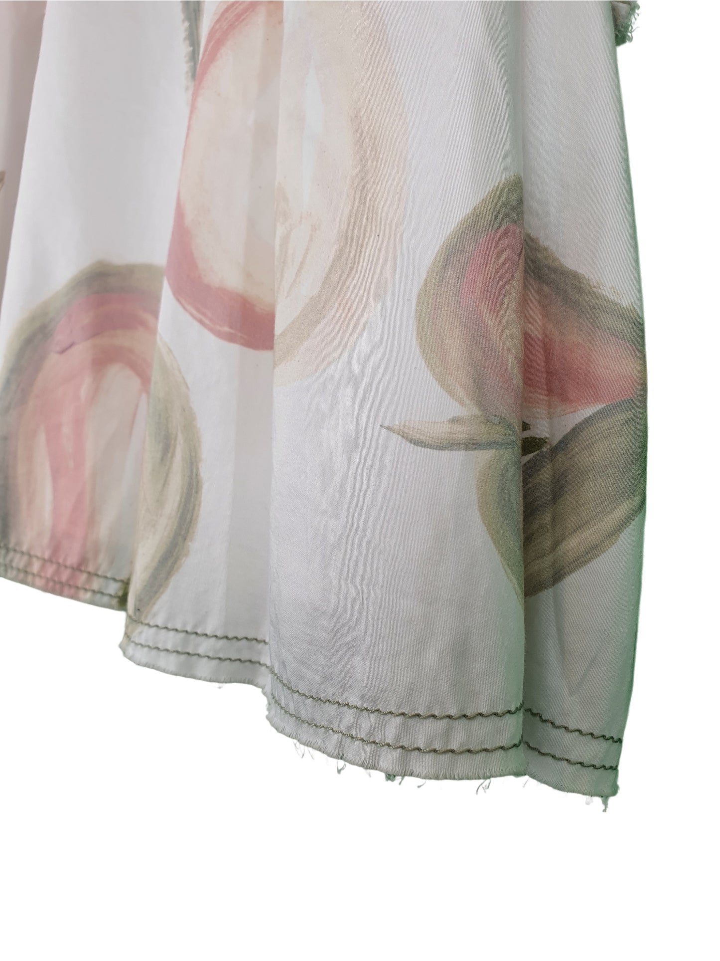 Second hand Aje Imprint Crop Frill Top available at Restitched