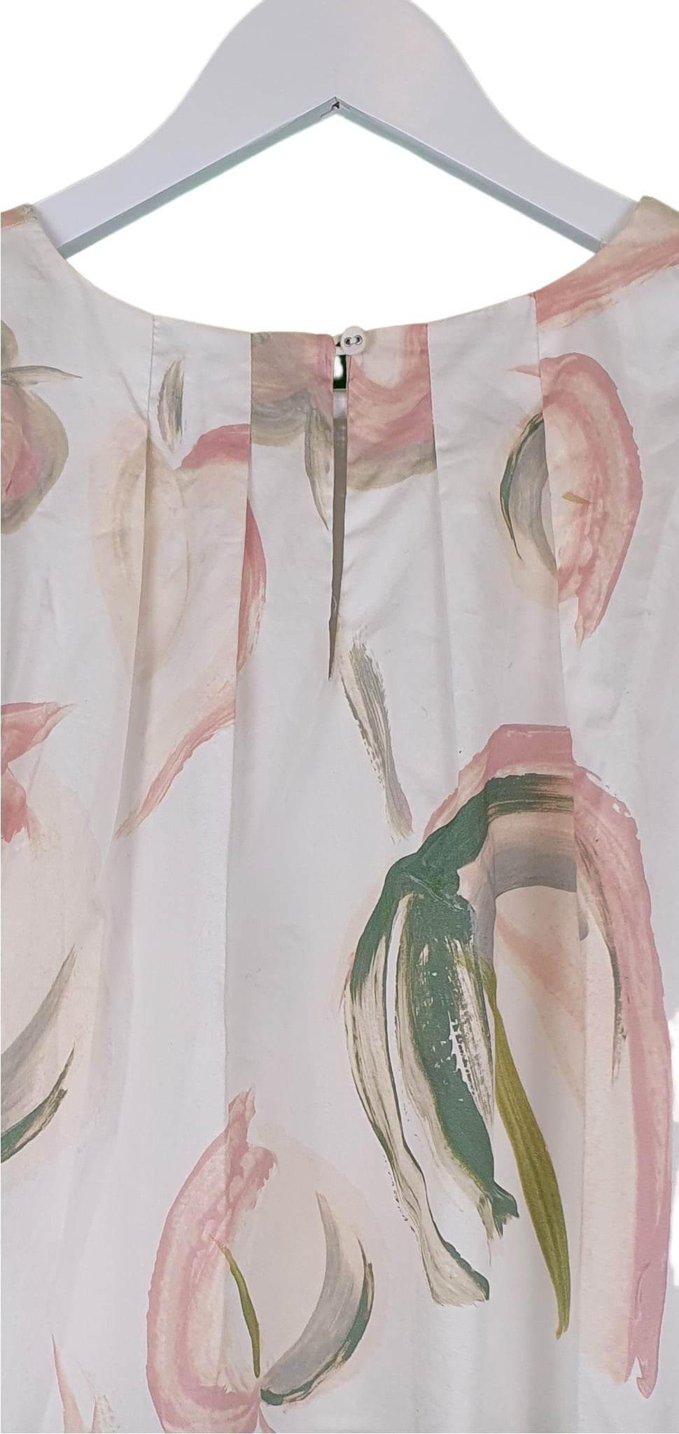Second hand Aje Imprint Crop Frill Top available at Restitched