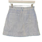 Second hand Aje Overture Denim Mini Skirt available at Restitched