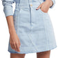 Second hand Aje Overture Denim Mini Skirt available at Restitched