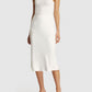 Second hand Friends of Audrey Fayette Contrast Satin Skirt available at restitched