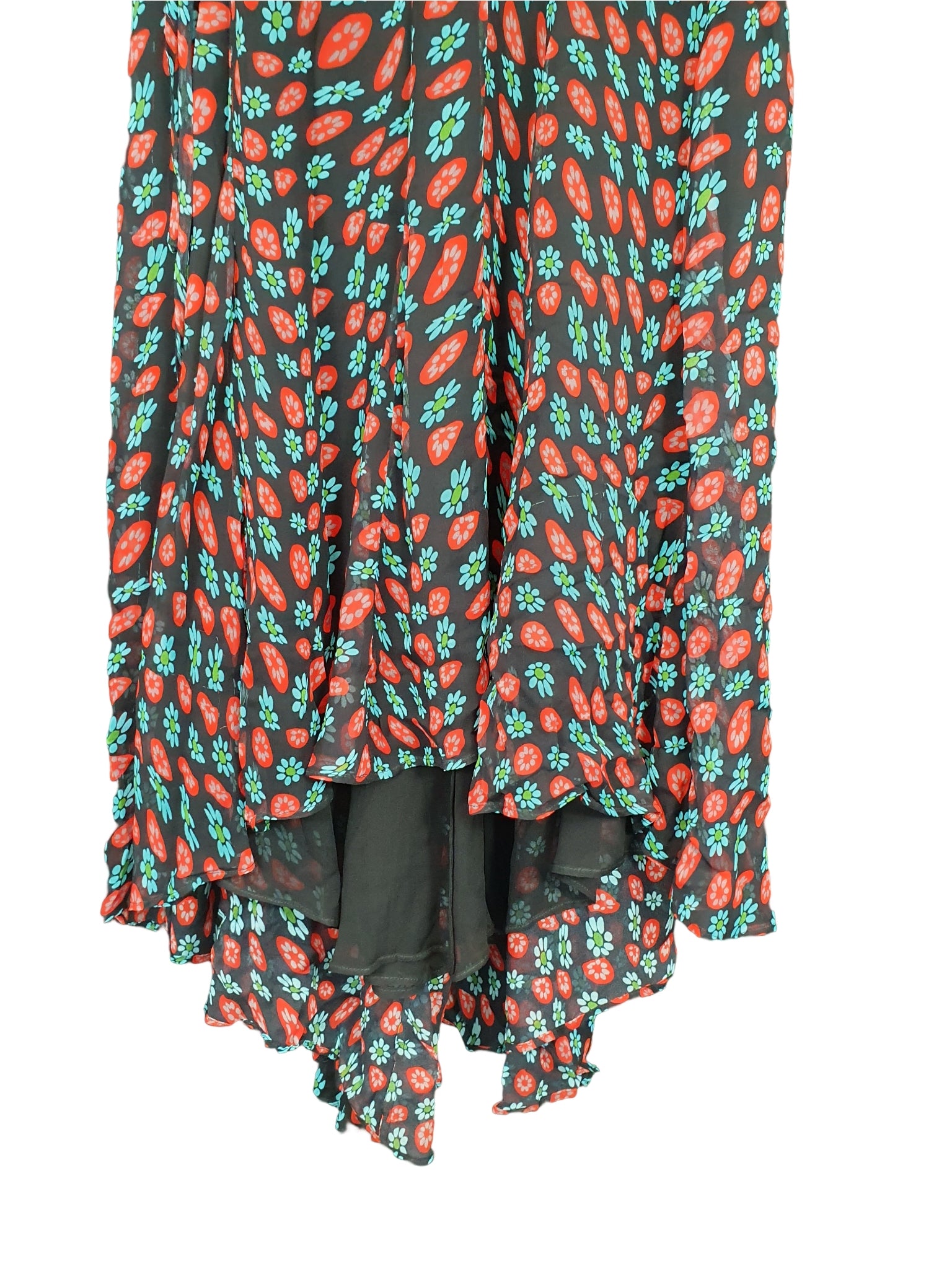 Second hand Scanlan Theodore Flower Power Print Skirt available at Restitched