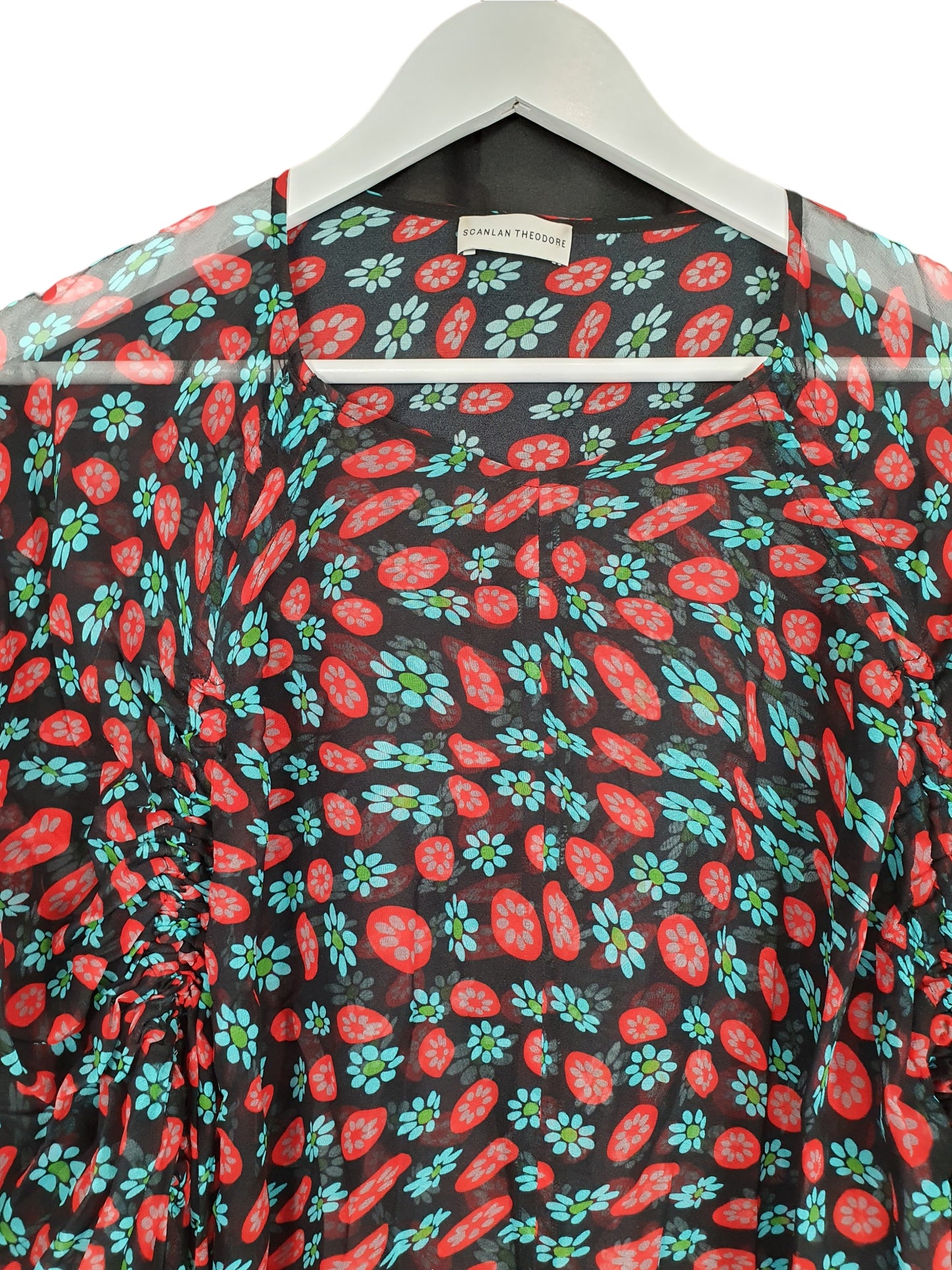 Second hand Scanlan Theodore Flower Power Print Top available at Restitched